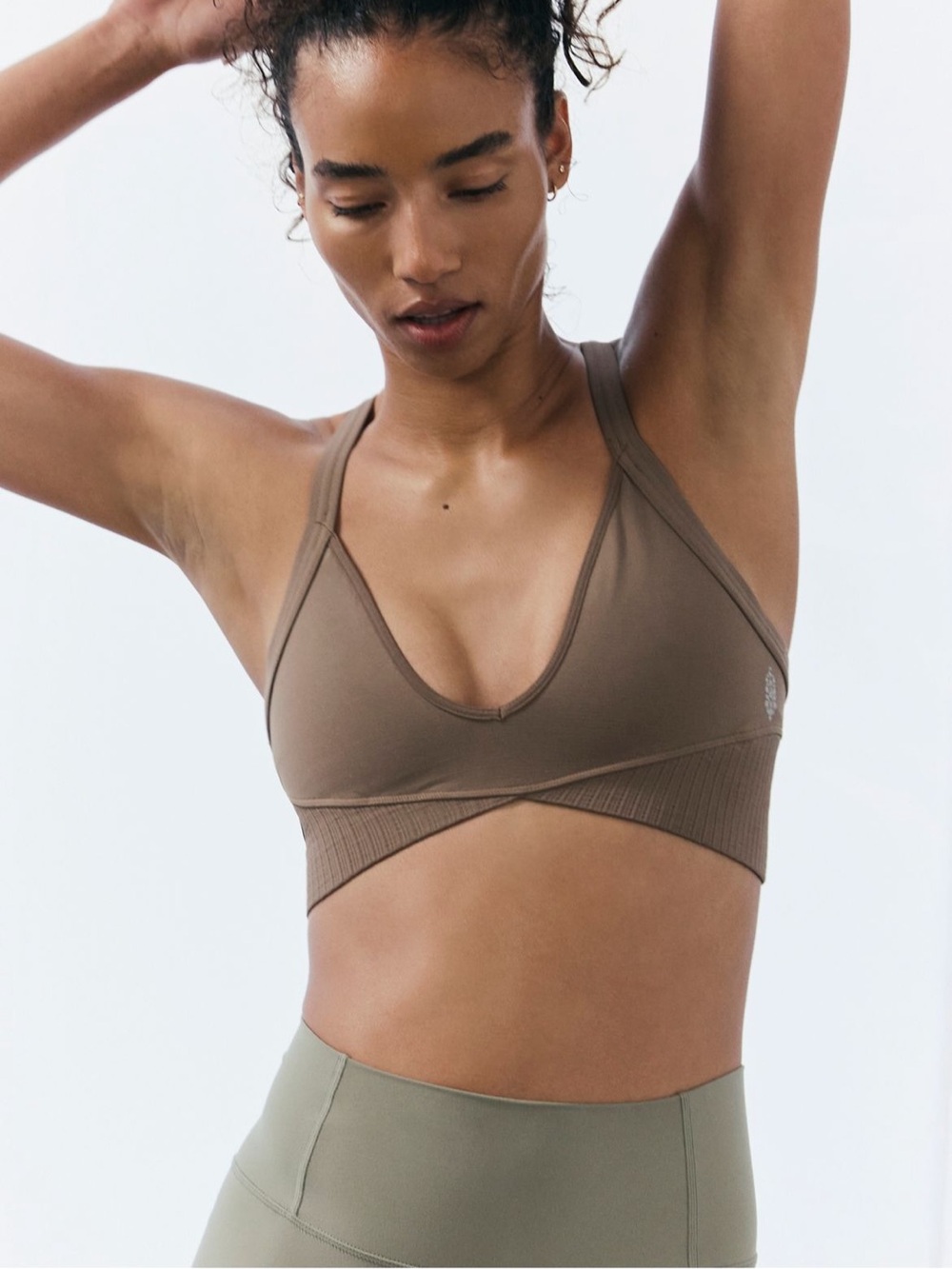 Free People Movement Good Karma Super Plunge Bra